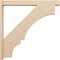 Ekena Millwork 5 1/2-in W x 44-in D x 44-in H Balboa Block Rough Cedar Woodgrain TimberThane Outlooker, Primed Tan OUTUR055X44X44BOA44RCPR - alternate 6